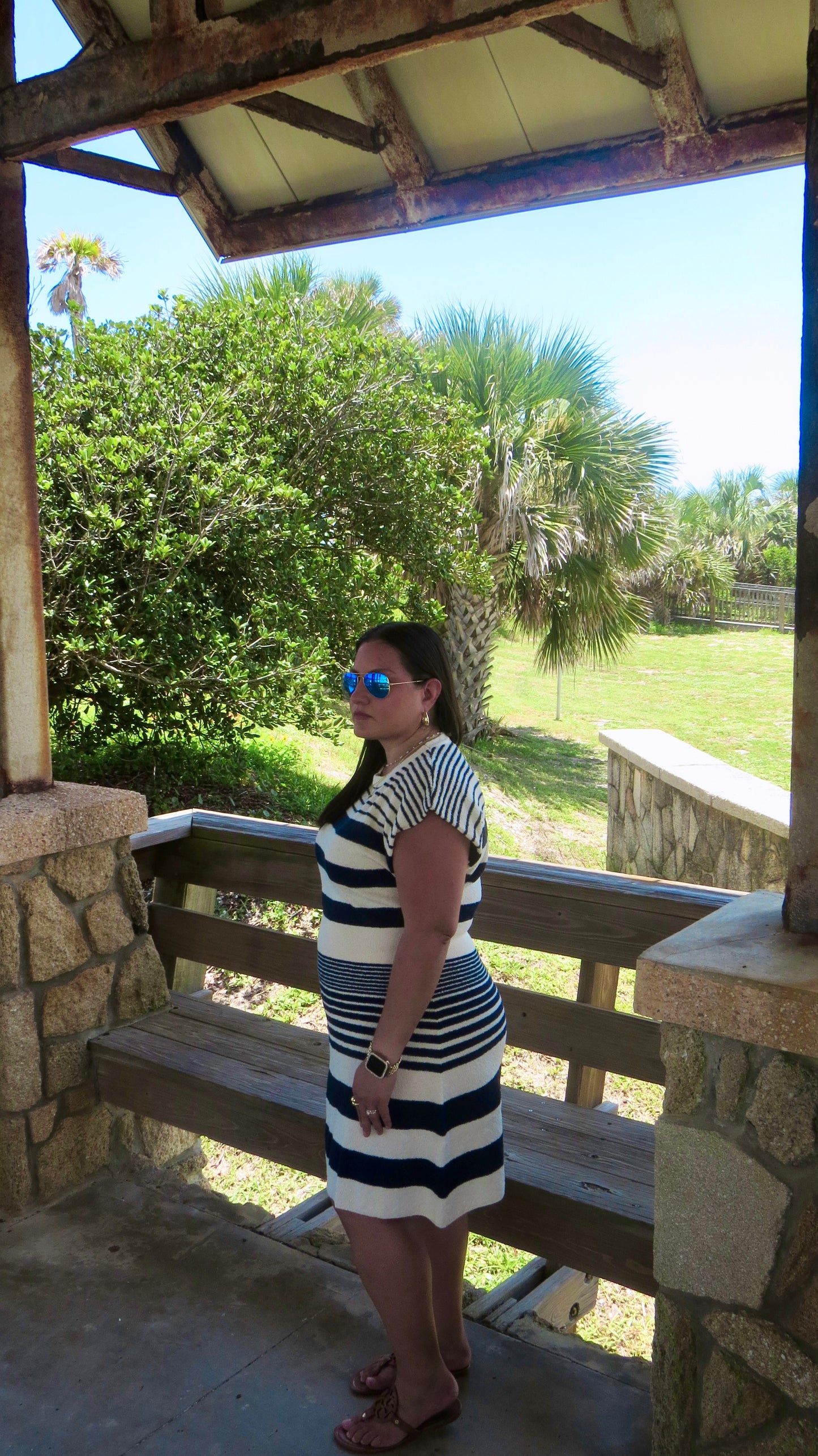 Marina Striped Dress