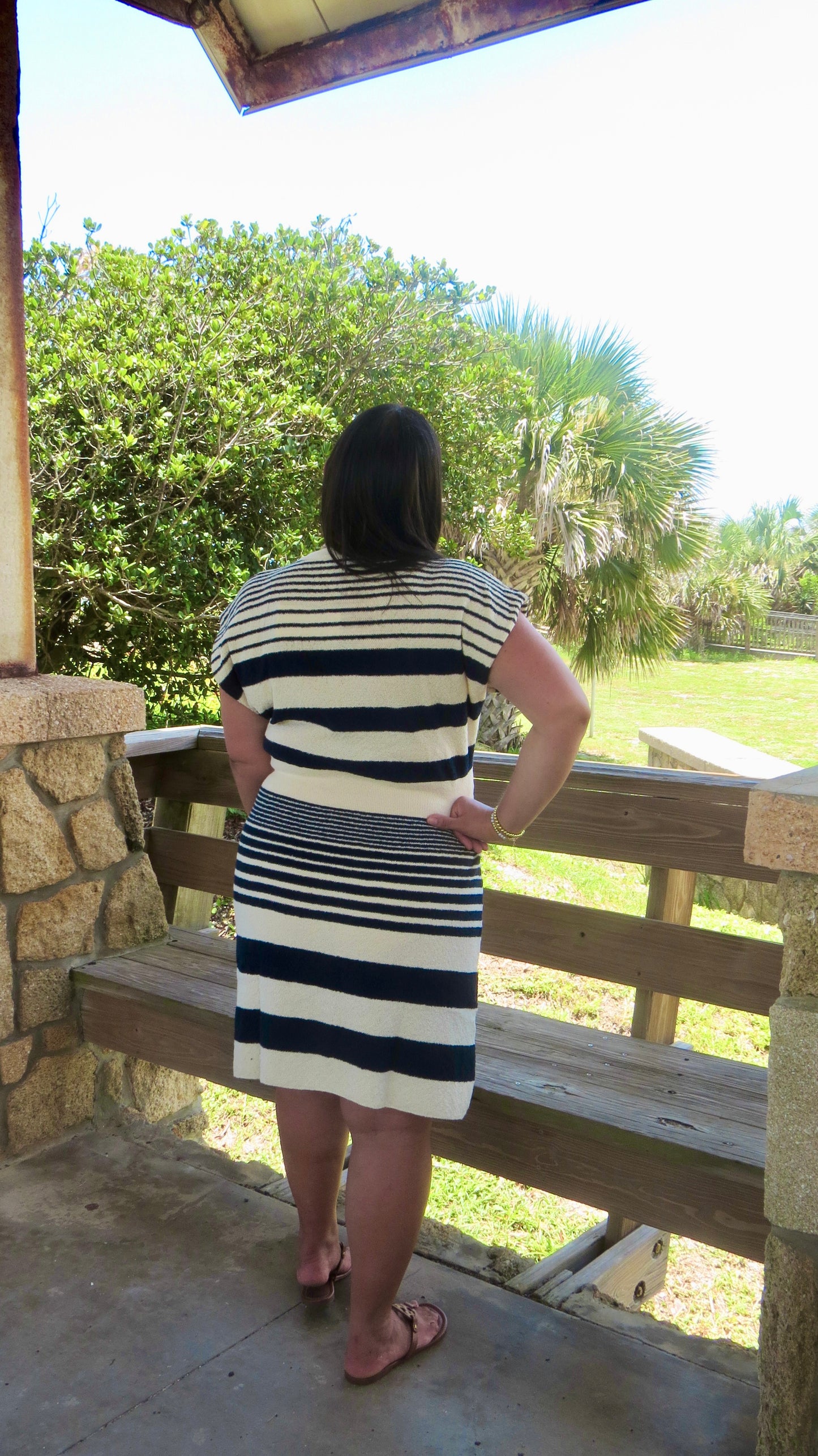 Marina Striped Dress