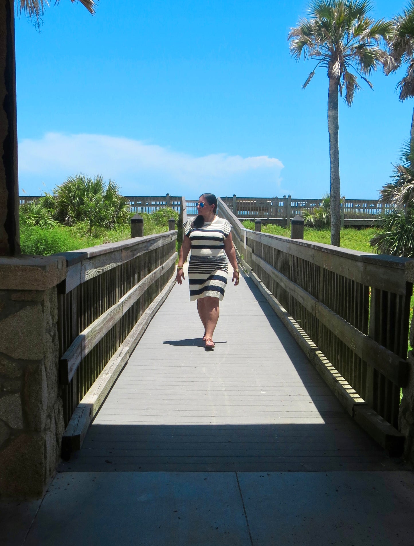 Marina Striped Dress