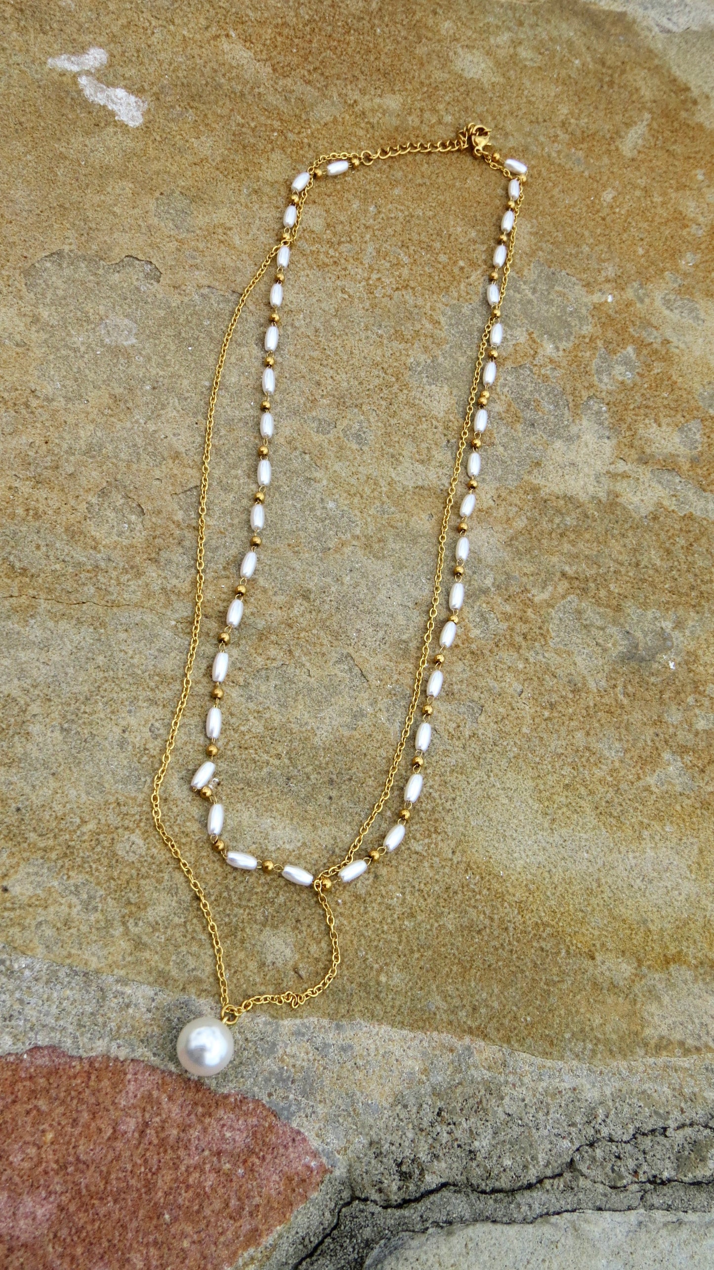 Pearl Drift Necklace