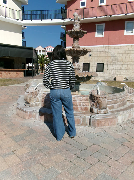 Classic Strip Quarter Zip