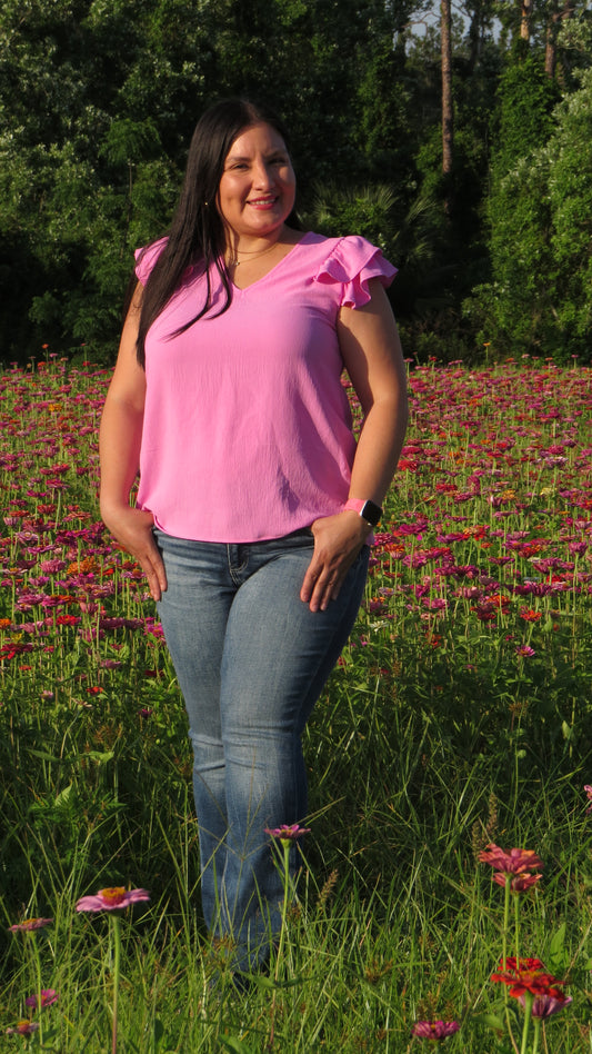 Blush Breeze Blouse