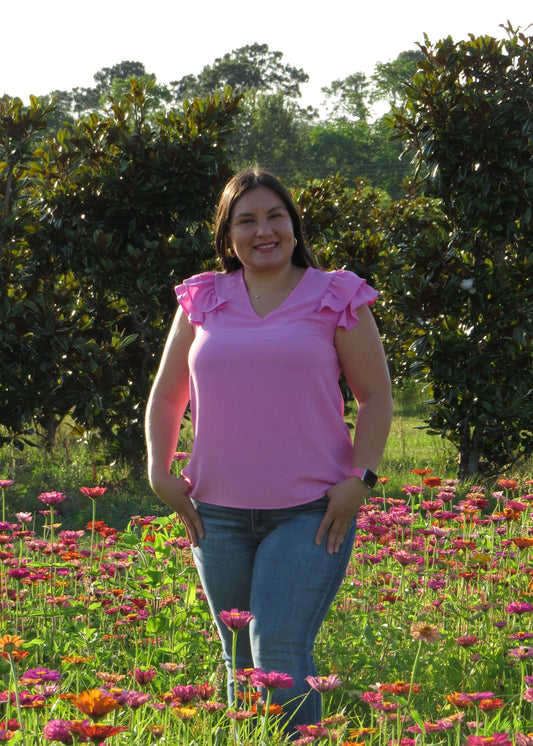 Blush Breeze Blouse