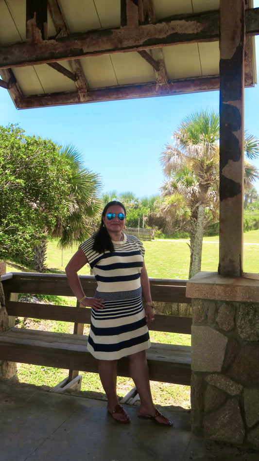 Marina Striped Dress