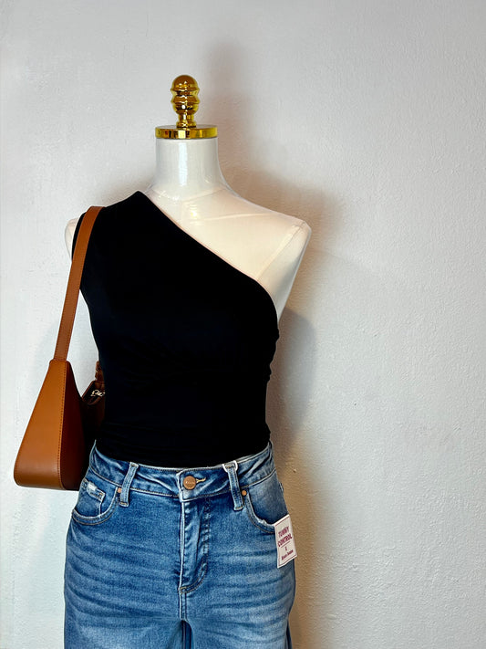 Fearless One Shoulder Top