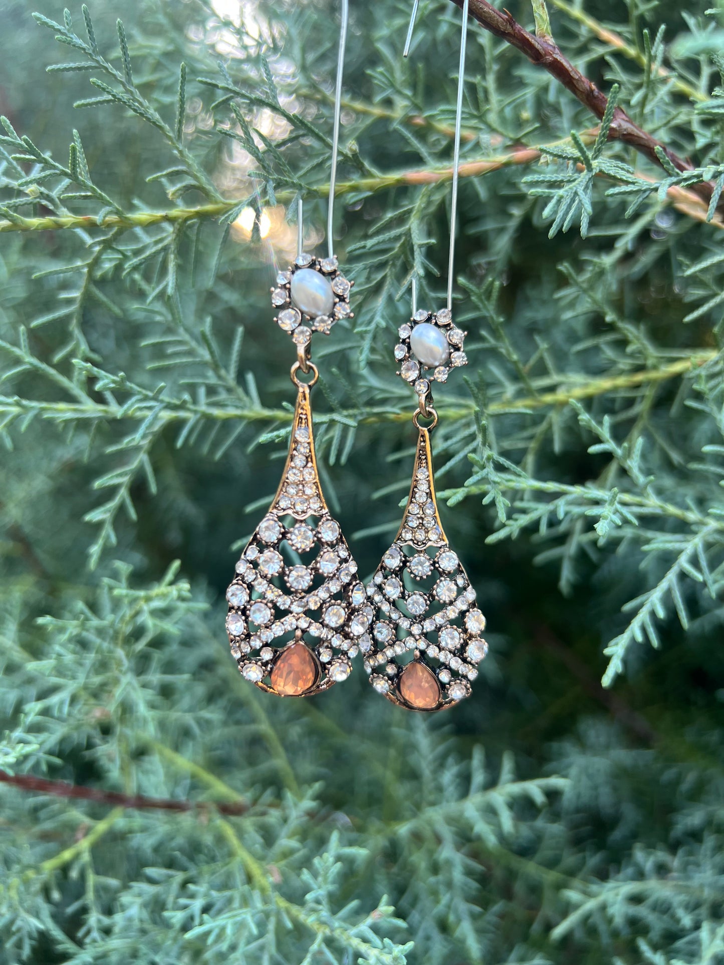 Frosted Gala Tear Drop